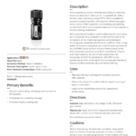 doTERRA Birch essential oil bottle shown with its product information sheet