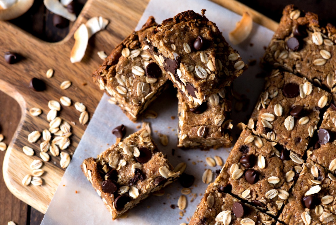Functional Baked Nut Butter Protein Bars