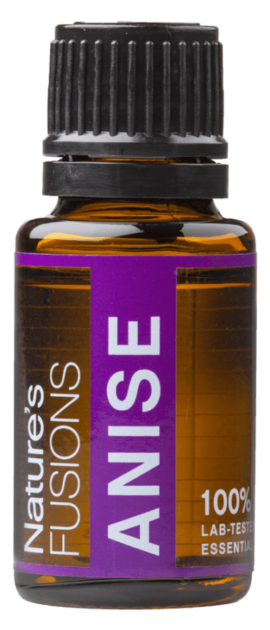 Nature&rsquo;s Fusions Anise 15 mL essential oil bottle