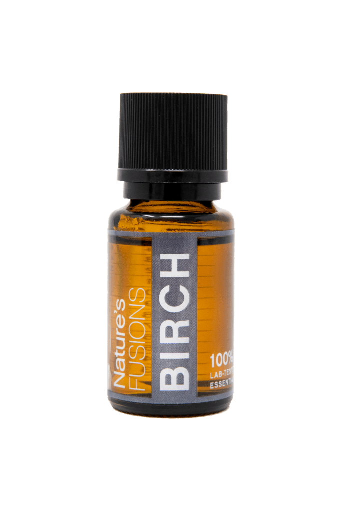 Nature&rsquo;s Fusions Birch 15 mL essential oil bottle