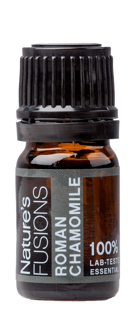Nature&rsquo;s Fusions Chamomile 5 mL essential oil bottle
