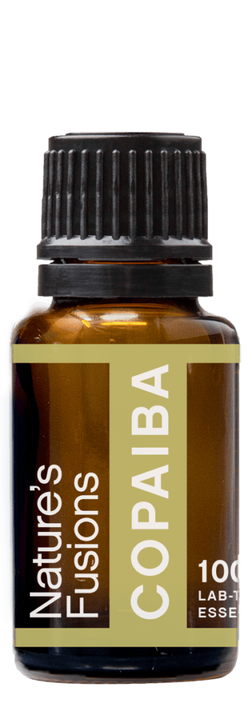 Nature’s Fusions Copaiba 15 mL essential oil bottle