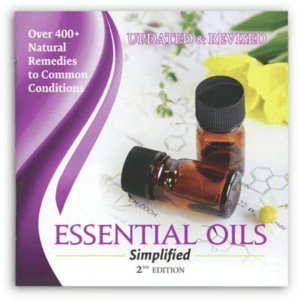 Cover of the reference book Essential Oils Simplified, 2nd edition