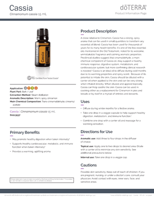 Cinnamon Bark Essential Oil by doTERRA - 5ml - Image 2