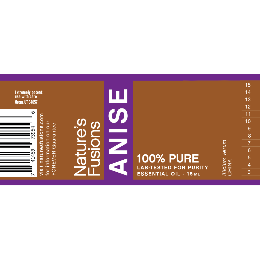 Anise Essential Oil by Nature's Fusions - 15ml - Image 2