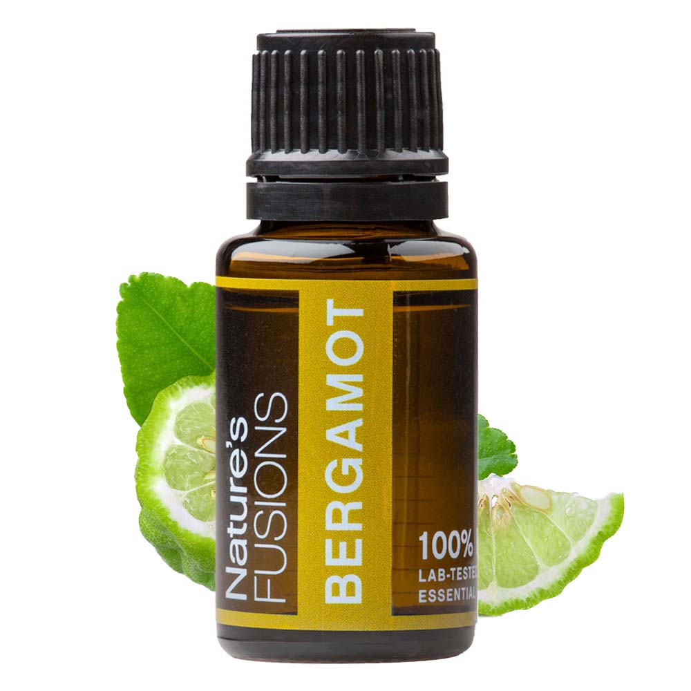 Bergamot Essential Oil by Nature's Fusions - 15ml - Image 2