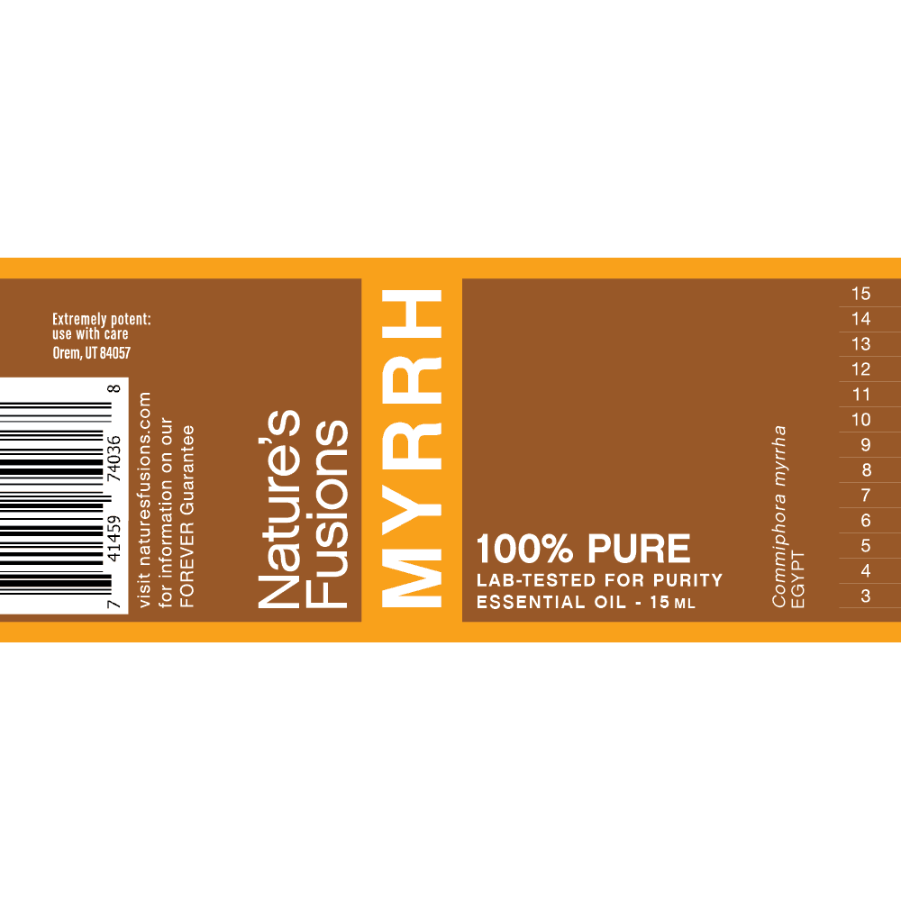 Myrrh Essential Oil by Nature's Fusions - 15ml - Image 2