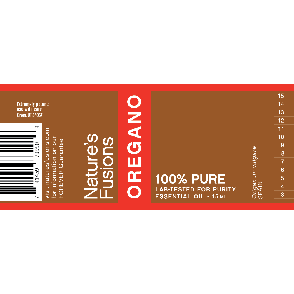 Oregano Essential Oil by Nature's Fusions - 15ml - Image 2