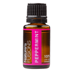 Peppermint Essential Oil by Nature's Fusions - 15ml