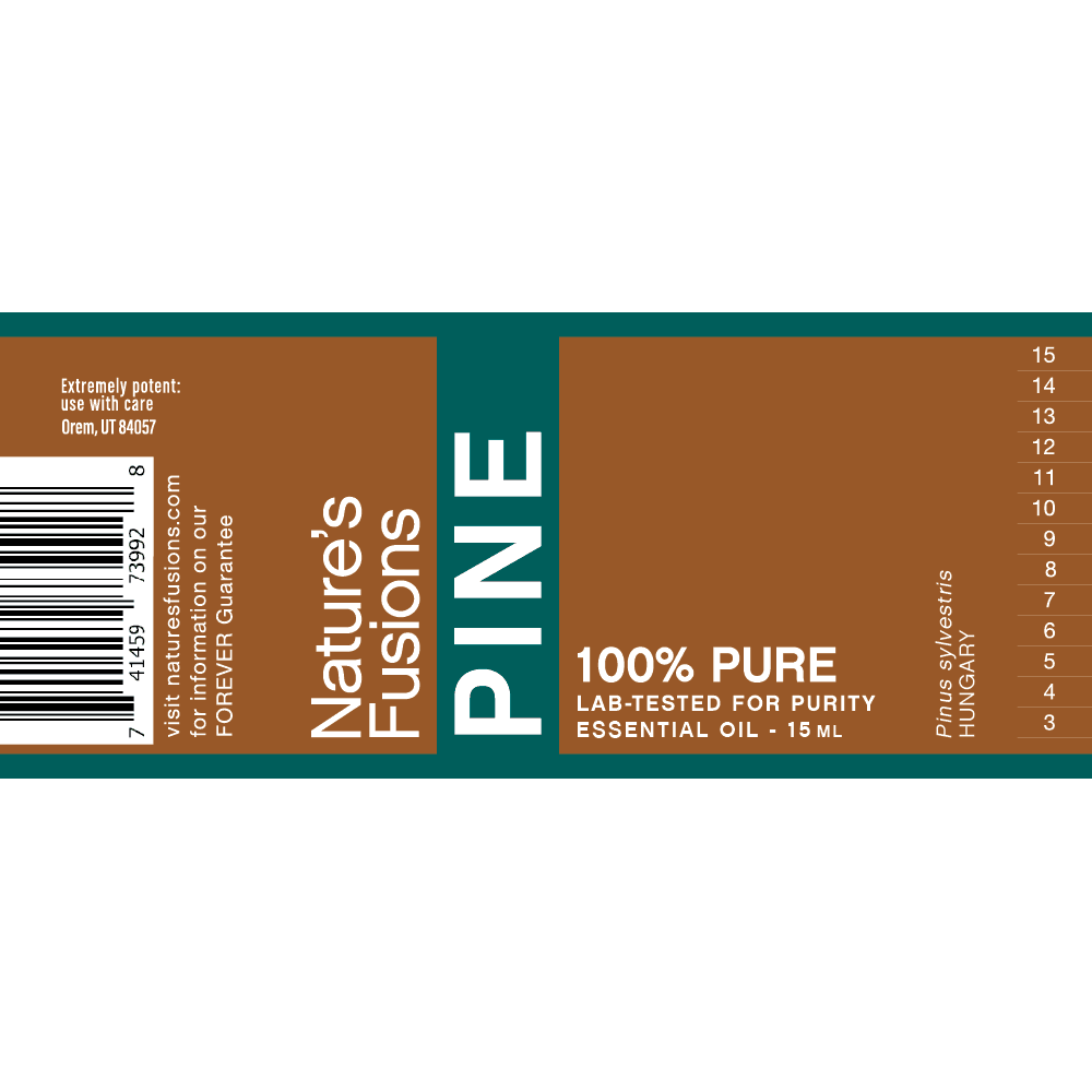 Pine Essential Oil by Nature's Fusions - 15ml - Image 3