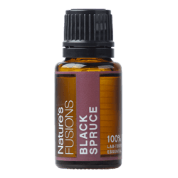 Spruce Black Essential Oil by Nature's Fusions - 15ml