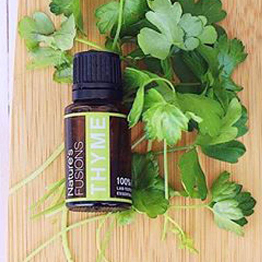 Thyme Essential Oil by Nature's Fusions - 15ml - Image 3