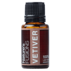 Vetiver Essential Oil by Nature's Fusions - 15ml