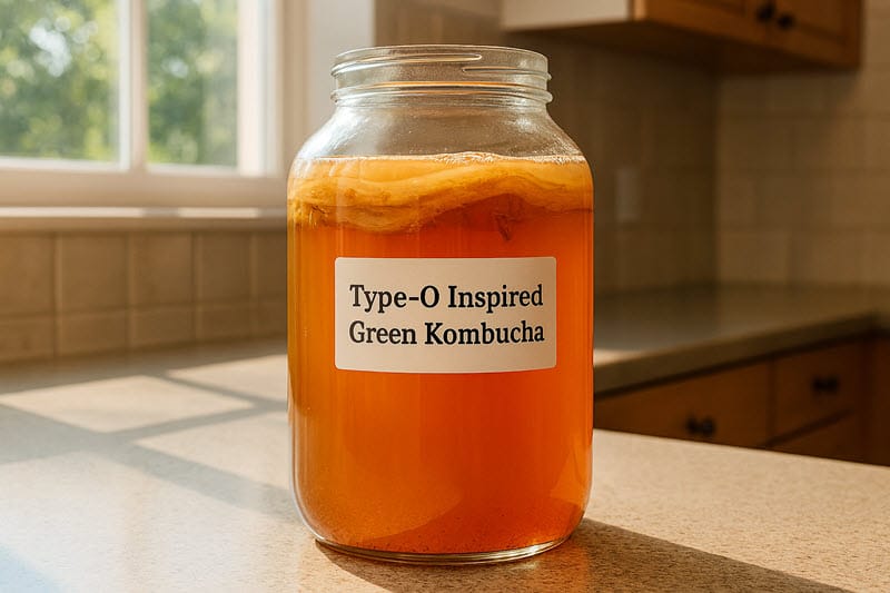 Kombucha Blood Type O